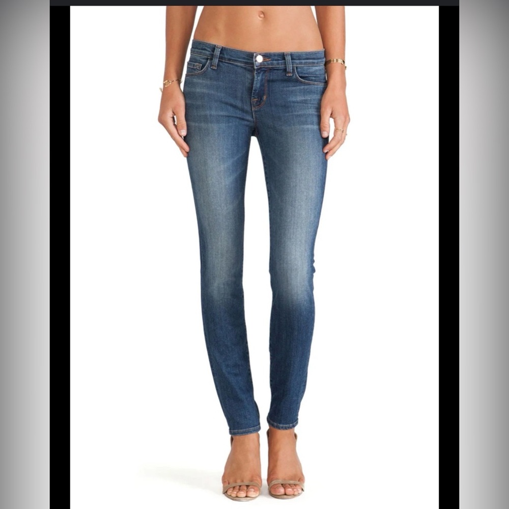 J Brand Lucent Mid Rise Jeans